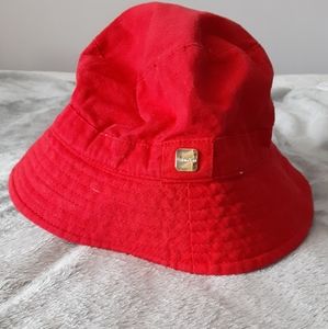 Calvin Klein Red Bucket Hat